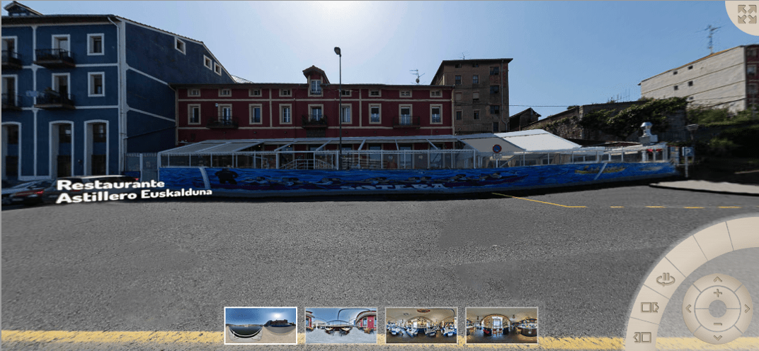 Creación de visitas virtuales o tour virtuales integrables con Goolge Street View
